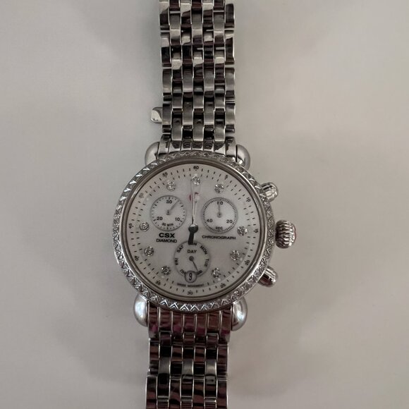 Michele CSX-36 chronograph watch - Picture 5 of 7